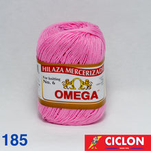 Cargar imagen en el visor de la galería, Hilaza Mercerizada Para Tejer No. 6 Omega