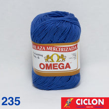 Cargar imagen en el visor de la galería, Hilaza Mercerizada Para Tejer No. 6 Omega