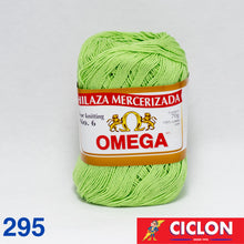 Cargar imagen en el visor de la galería, Hilaza Mercerizada Para Tejer No. 6 Omega