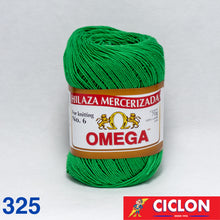Cargar imagen en el visor de la galería, Hilaza Mercerizada Para Tejer No. 6 Omega