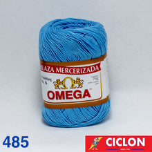 Cargar imagen en el visor de la galería, Hilaza Mercerizada Para Tejer No. 6 Omega