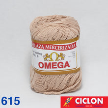 Cargar imagen en el visor de la galería, Hilaza Mercerizada Para Tejer No. 6 Omega