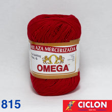 Cargar imagen en el visor de la galería, Hilaza Mercerizada Para Tejer No. 6 Omega