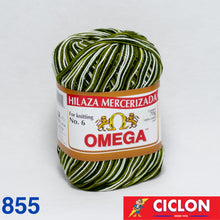 Cargar imagen en el visor de la galería, Hilaza Mercerizada Para Tejer No. 6 Omega