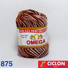 Cargar imagen en el visor de la galería, Hilaza Mercerizada Para Tejer No. 6 Omega