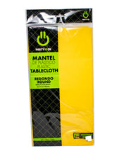Cargar imagen en el visor de la galería, Mantel Redondo de Plastico Para Fiestas