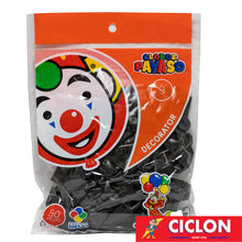 Cargar imagen en el visor de la galería, Globos Payaso de Latex #9 bolsa con 50 piezas