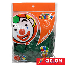 Cargar imagen en el visor de la galería, Globos Payaso de Latex #9 bolsa con 50 piezas