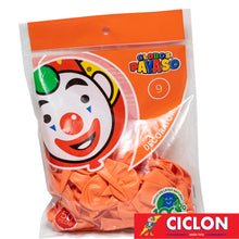 Cargar imagen en el visor de la galería, Globos Payaso de Latex #9 bolsa con 50 piezas