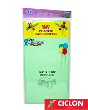 Cargar imagen en el visor de la galería, Mantel Reusable de Plastico Rectangular