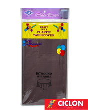 Cargar imagen en el visor de la galería, Mantel Reusable de Plastico Redondo