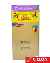 Cargar imagen en el visor de la galería, Mantel Reusable de Plastico Redondo