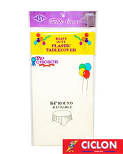 Cargar imagen en el visor de la galería, Mantel Reusable de Plastico Redondo