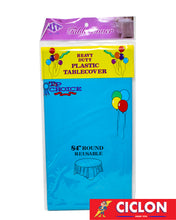 Cargar imagen en el visor de la galería, Mantel Reusable de Plastico Redondo