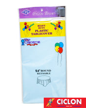 Cargar imagen en el visor de la galería, Mantel Reusable de Plastico Redondo