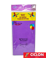 Cargar imagen en el visor de la galería, Mantel Reusable de Plastico Redondo