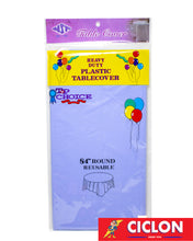 Cargar imagen en el visor de la galería, Mantel Reusable de Plastico Redondo