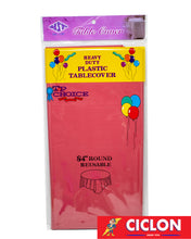 Cargar imagen en el visor de la galería, Mantel Reusable de Plastico Redondo