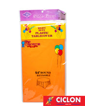 Cargar imagen en el visor de la galería, Mantel Reusable de Plastico Redondo