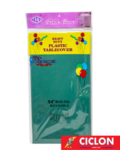 Cargar imagen en el visor de la galería, Mantel Reusable de Plastico Redondo