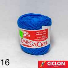 Cargar imagen en el visor de la galería, Omega Cryl Estambre para Tejer