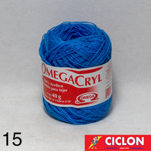 Cargar imagen en el visor de la galería, Omega Cryl Estambre para Tejer