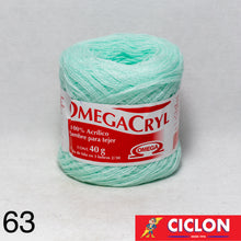 Cargar imagen en el visor de la galería, Omega Cryl Estambre para Tejer