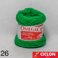 Cargar imagen en el visor de la galería, Omega Cryl Estambre para Tejer