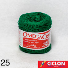 Cargar imagen en el visor de la galería, Omega Cryl Estambre para Tejer