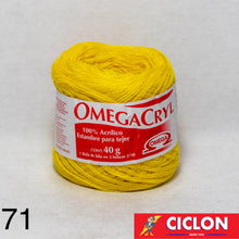 Cargar imagen en el visor de la galería, Omega Cryl Estambre para Tejer