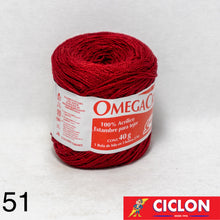 Cargar imagen en el visor de la galería, Omega Cryl Estambre para Tejer