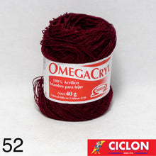 Cargar imagen en el visor de la galería, Omega Cryl Estambre para Tejer