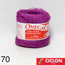 Cargar imagen en el visor de la galería, Omega Cryl Estambre para Tejer
