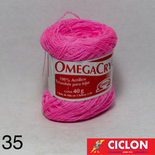 Cargar imagen en el visor de la galería, Omega Cryl Estambre para Tejer