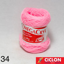 Cargar imagen en el visor de la galería, Omega Cryl Estambre para Tejer