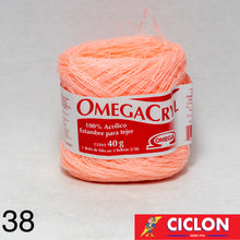 Cargar imagen en el visor de la galería, Omega Cryl Estambre para Tejer
