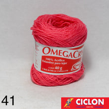 Cargar imagen en el visor de la galería, Omega Cryl Estambre para Tejer