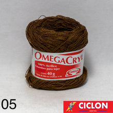 Cargar imagen en el visor de la galería, Omega Cryl Estambre para Tejer