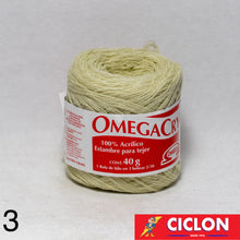 Cargar imagen en el visor de la galería, Omega Cryl Estambre para Tejer