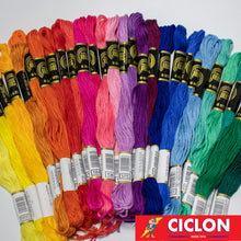 Cargar imagen en el visor de la galería, Hilo Vela Para Bordar Arco IRIS 1 Madeja con 8m