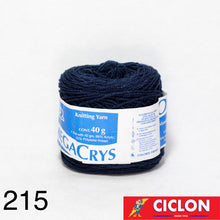 Cargar imagen en el visor de la galería, Omega Crys Estambre para Tejer Madeja 40g