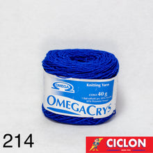 Cargar imagen en el visor de la galería, Omega Crys Estambre para Tejer Madeja 40g