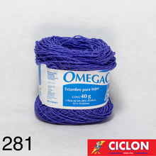 Cargar imagen en el visor de la galería, Omega Crys Estambre para Tejer Madeja 40g