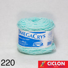 Cargar imagen en el visor de la galería, Omega Crys Estambre para Tejer Madeja 40g