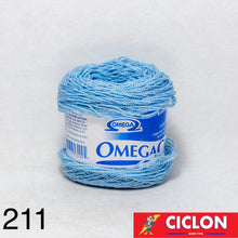 Cargar imagen en el visor de la galería, Omega Crys Estambre para Tejer Madeja 40g