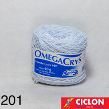 Cargar imagen en el visor de la galería, Omega Crys Estambre para Tejer Madeja 40g