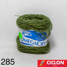 Cargar imagen en el visor de la galería, Omega Crys Estambre para Tejer Madeja 40g
