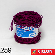 Cargar imagen en el visor de la galería, Omega Crys Estambre para Tejer Madeja 40g