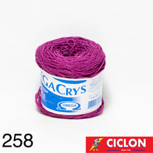 Cargar imagen en el visor de la galería, Omega Crys Estambre para Tejer Madeja 40g