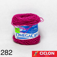 Cargar imagen en el visor de la galería, Omega Crys Estambre para Tejer Madeja 40g